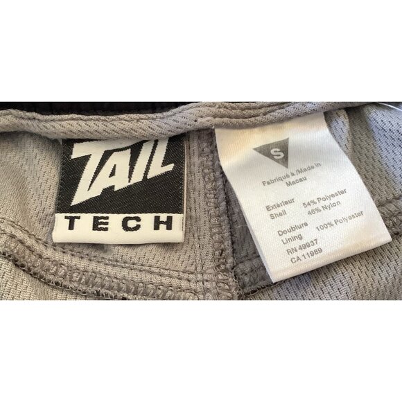 Tail Tech Pants Size Small Black Nylon Blend Athletic Rouched Legs Gym Tie Waist - Picture 12 of 14